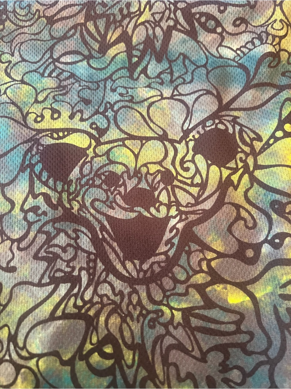 Pearl Izumi “Grateful Dead” Green-Blue Floral Cycling Jersey - Picture 5 of 6
